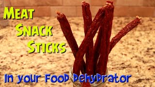 Dehydrated Meat Snack Sticks almost like a Slim Jim [upl. by Alfie]