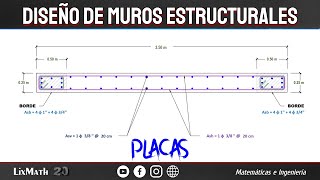 Diseño de Muros Estructurales de Concreto Armado Placas [upl. by Aramoj]