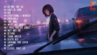 delete my feelings for you 💔 sad songs for broken hearts slowed sad music mix playlist [upl. by Drud]