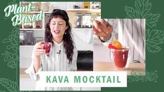 Kava Mocktail for Alcoholfree Relaxation  PlantBased  WellGood [upl. by Refinneg]