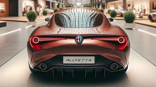 2025 Alfa Romeo Alfetta Launched  A modernized legendary vehicle [upl. by Aekerly]