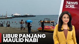 Libur Panjang Maulid Nabi Kawasan Pantai Ancol Ramai Dikunjungi Warga  iNews Sore 1409 [upl. by Bibeau920]