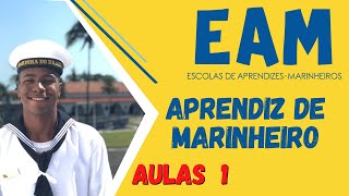 APRENDIZ DE MARINHEIRO 20212022  AULAS [upl. by Aryt804]