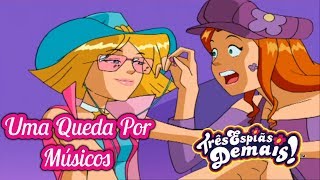 Três Espiãs Demais 1º Temp Ep 01 Uma Queda Por Músicos  Totally Spies HD [upl. by Norab125]