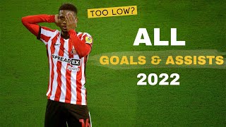 Amad Diallo  All GOALS amp ASSISTS IN 2022 [upl. by Anehta]