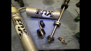 Jeep wrangler Fox shocks rebuild 20 adjustable reservoir and test drive ￼ [upl. by Hairim]