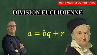 Division euclidienne dans Z  définition MPSI PCSI Terminale maths expertes [upl. by Ariela]