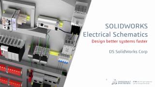 Product Demo SOLIDWORKS Electrical Schematic [upl. by Natanoy]