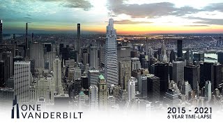 Official One Vanderbilt 4K Construction Timelapse Movie [upl. by Moulden]