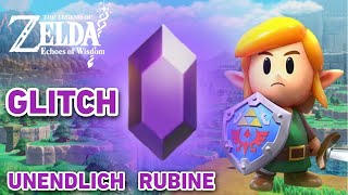 UNENDLICH RUBINE in Echoes of Wisdom  Version 101  Glitch Tutorial Deutsch [upl. by Hammock]