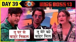 Siddharth Shukla FIGHTS With Rashami Desai amp Arhaan Khan SUPPORTS Rashami  Bigg Boss 13 [upl. by Rotkiv895]