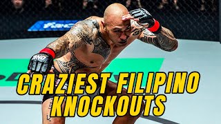 CRAZIEST Filipino Knockouts In ONE History 🇵🇭🔥 [upl. by Paviour]