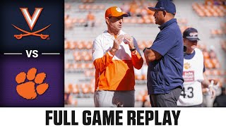 Virginia vs Clemson Full Game Replay  2024 ACC Football [upl. by Gerry]