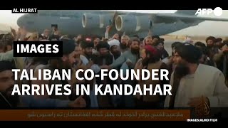 Taliban cofounder Baradar arrives in Afghanistan  AFP [upl. by Waldon436]