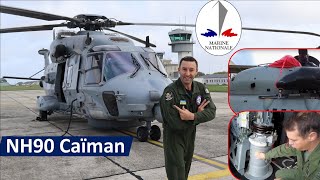 Chasse au sousmarin sauvetage assaut découvrez le NH90 Caïman avec le commandant de la 33F [upl. by Erdman]