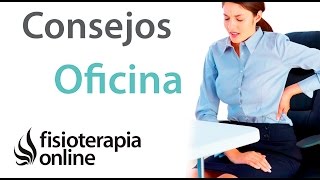 10 consejos para quien trabaja sentado en una silla u oficina [upl. by Alfons]