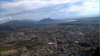 COCKPIT VIEW  B737 landing Dalaman DLMLTBS RWY 19L [upl. by Catima]