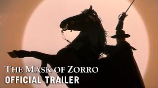 THE MASK OF ZORRO 1998  Official Trailer HD [upl. by Laurella748]