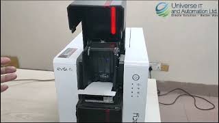 Evolis Primacy 2 ID Card Printer Cleaning in Bangla  support 01823021975 [upl. by Ecniuq]