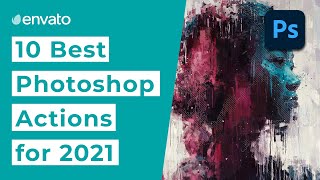 Best 3 Photoshop Actions to Turn Photos into Art [upl. by Aniuqal335]