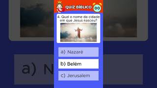 Quiz bíblico  Teste seu conhecimento da Bíblia shorts [upl. by Garlen693]