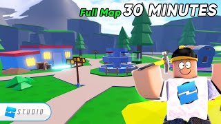 Building a Whole Map in 30 Minutes Roblox Studio [upl. by Knorring]