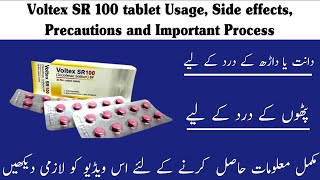 Voltex SR 100 tablet uses in urdu  voltex sr 100 tablet  Diclofenac sodium tablet full information [upl. by Liddle]