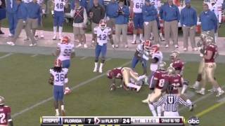 FSU vs UF 2010 Highlights [upl. by Thorlay]