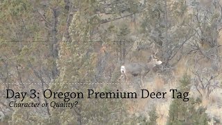 Day 3 Oregon Premium Mule Deer Hunt [upl. by Cirre]