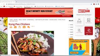 MasterCook Web Importer Browser Extension [upl. by Burner]