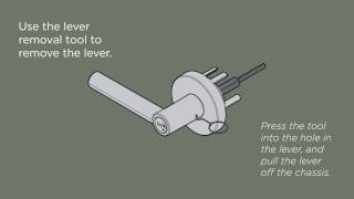 Contemporary Levers Cylinder Removal and Replacement [upl. by Ashbey152]