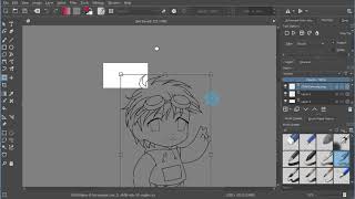 Import  Importing an image as a layer in Krita [upl. by Nelav905]