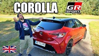 Toyota Corolla GR Sport  Warm Hatch ENG  Test Drive and Review [upl. by Ecnerret923]