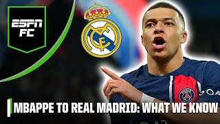 Kylian Mbappe to Real Madrid Everything we know about the deal ⌛️  ESPN FC [upl. by Corella]