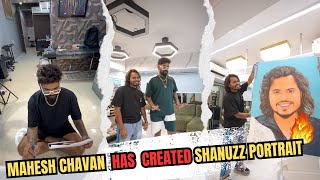 Mahesh Chavan Has Created Shanuzz Portrait  Shanuzzsalon07 [upl. by Eserahs]