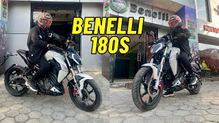 Benelli 180s 😱 Test Ride and Review 🔥 [upl. by Annua387]