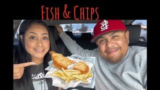 THE BEST FISH amp CHIPS WE’VE EVER HAD [upl. by Atived]