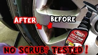 REVIEW Black Magic NO SCRUB Wheel Cleaner [upl. by Dnomal996]