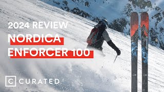 2024 Nordica Enforcer 100 Ski Review  Curated [upl. by Nacim]