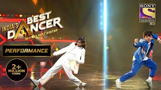 Sanchit और Gaurav के बीच Dance Battle  Geeta K Malaika A Terence L  India’s Best Dancer 2 [upl. by Zashin]