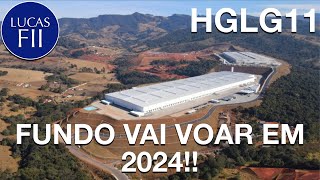 HGLG11  RESUMÃO DE 2023  PLANOS PARA 2024 [upl. by Gerianne]