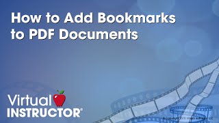 How to Add Bookmarks to PDF Documents [upl. by Lokkin28]