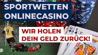 Onlinecasino  Sportwetten  So bekommst Du Deine Verluste zurück [upl. by Faden]