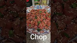 Madams Ahi Tuna Poke recipe SO YUMMY [upl. by Uehttam]