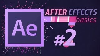 Уроки Adobe After Effects Простая анимация [upl. by Atilol]