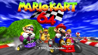 Mario Kart 64  Full Game 100 Walkthrough [upl. by Rusert]