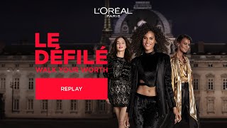 Le Défilé LOréal Paris – Paris Fashion Week October 2022 [upl. by Giacobo]