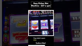 27 a spin on easy riches slot machine at Winstar World Casino [upl. by Aikin986]