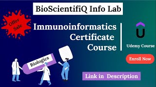 Immunoinformatics Certificate Course [upl. by Eddie]