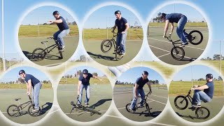 7 Simple Balancing Tricks You Can Do On Your BMX — The Flatland Beginner [upl. by Barclay]